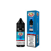10ml bottle of Joker Nic Salts E-Liquid in Blueberry flavor, smooth nicotine salt formula designed for a satisfying throat hit, ideal for use with refillable pod vape kits.